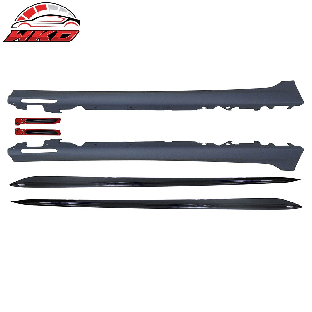 19-26 BMW 3 Series G20 MP Style Side Skirts & Rocker Panel w/ Ambient Light | Wholesale - Wikond Auto