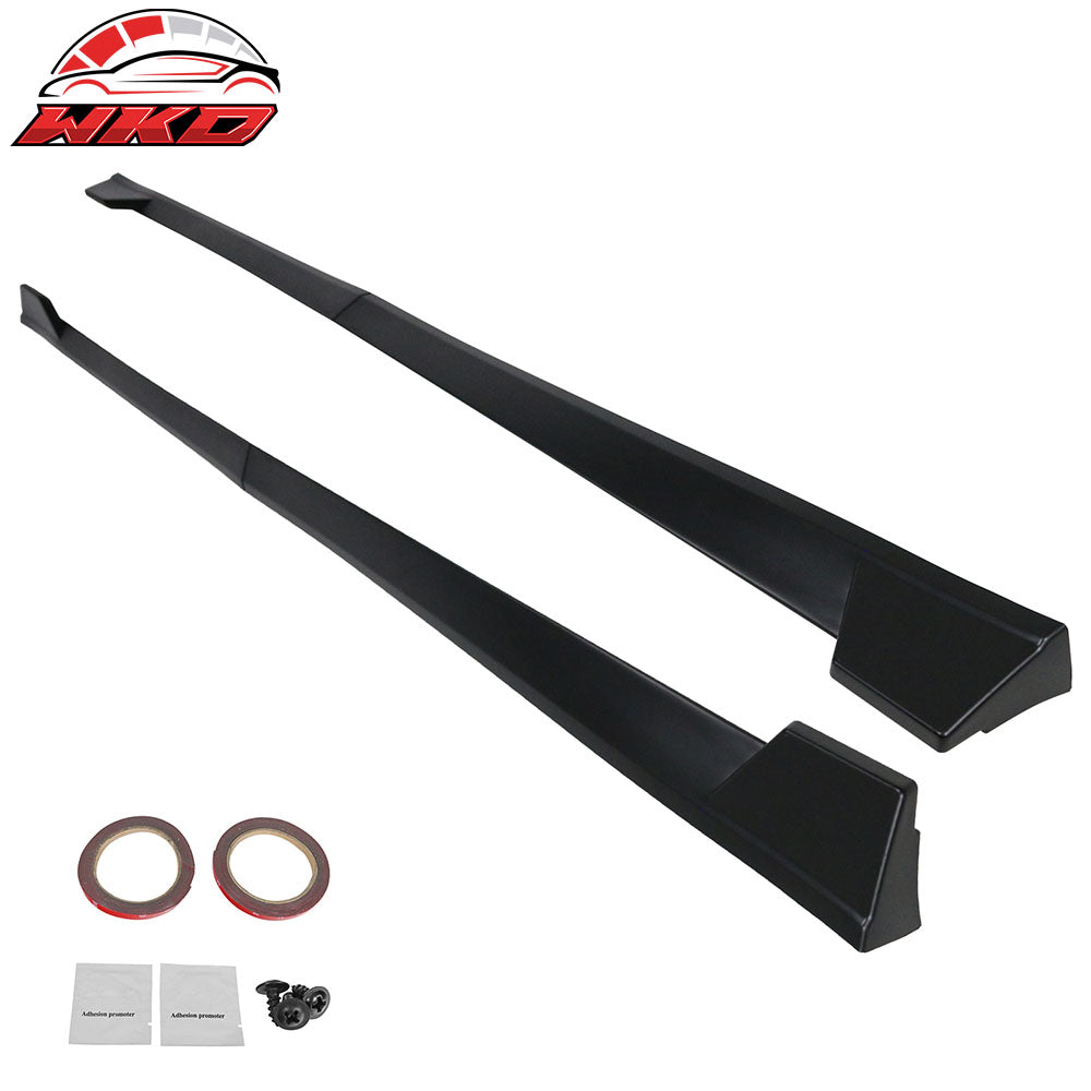Fits 25-26 Toyota Camry SE XSE Side Skirts TRD Rocker Panel Lip Matte Black PP