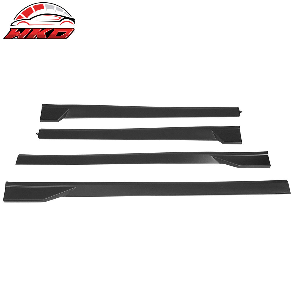 Fits 25-26 Toyota Camry SE XSE Side Skirts TRD Rocker Panel Lip Matte Black PP
