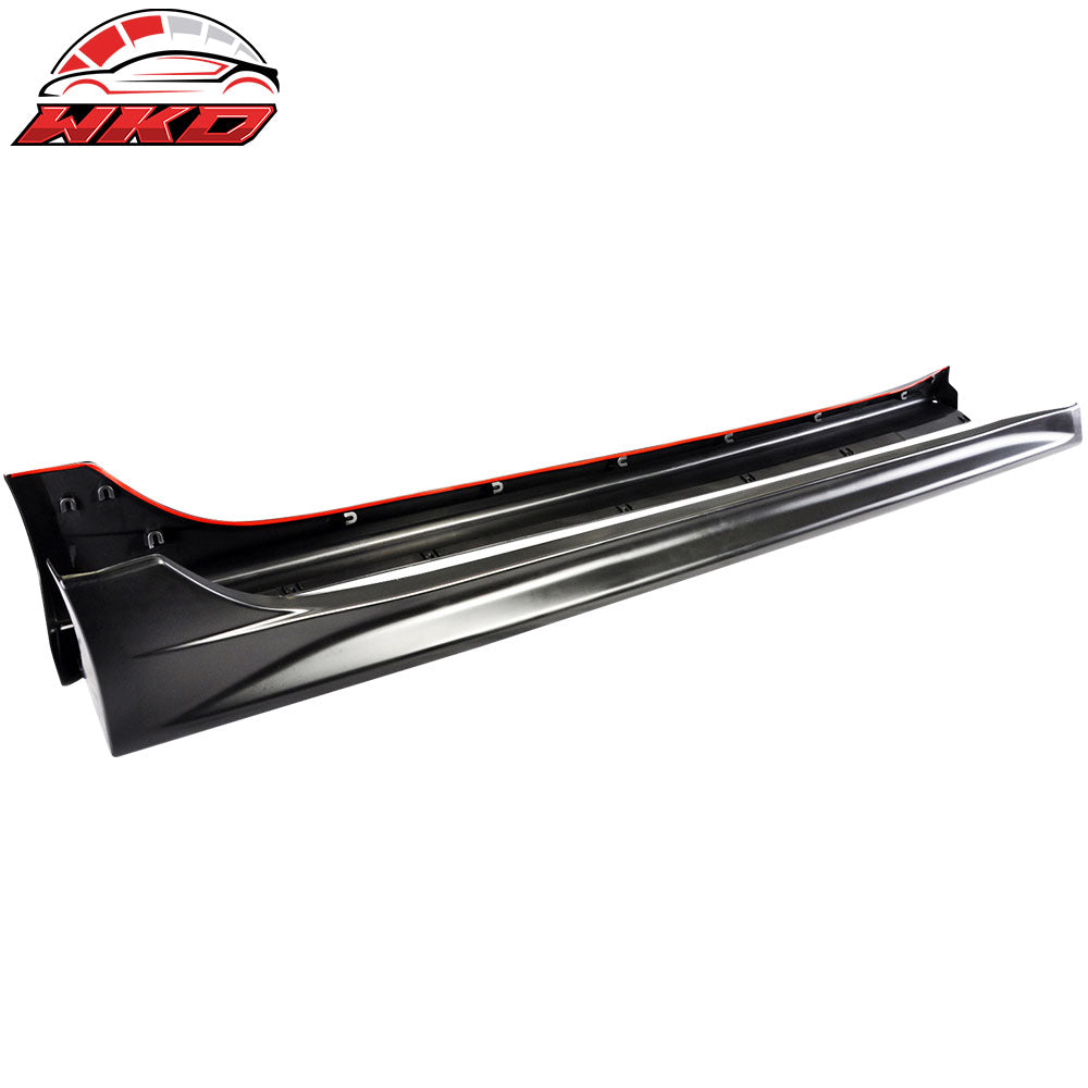 2008-15 Mitsubishi Lancer EVO Side Skirts Extension Pair - PP | Wholesale