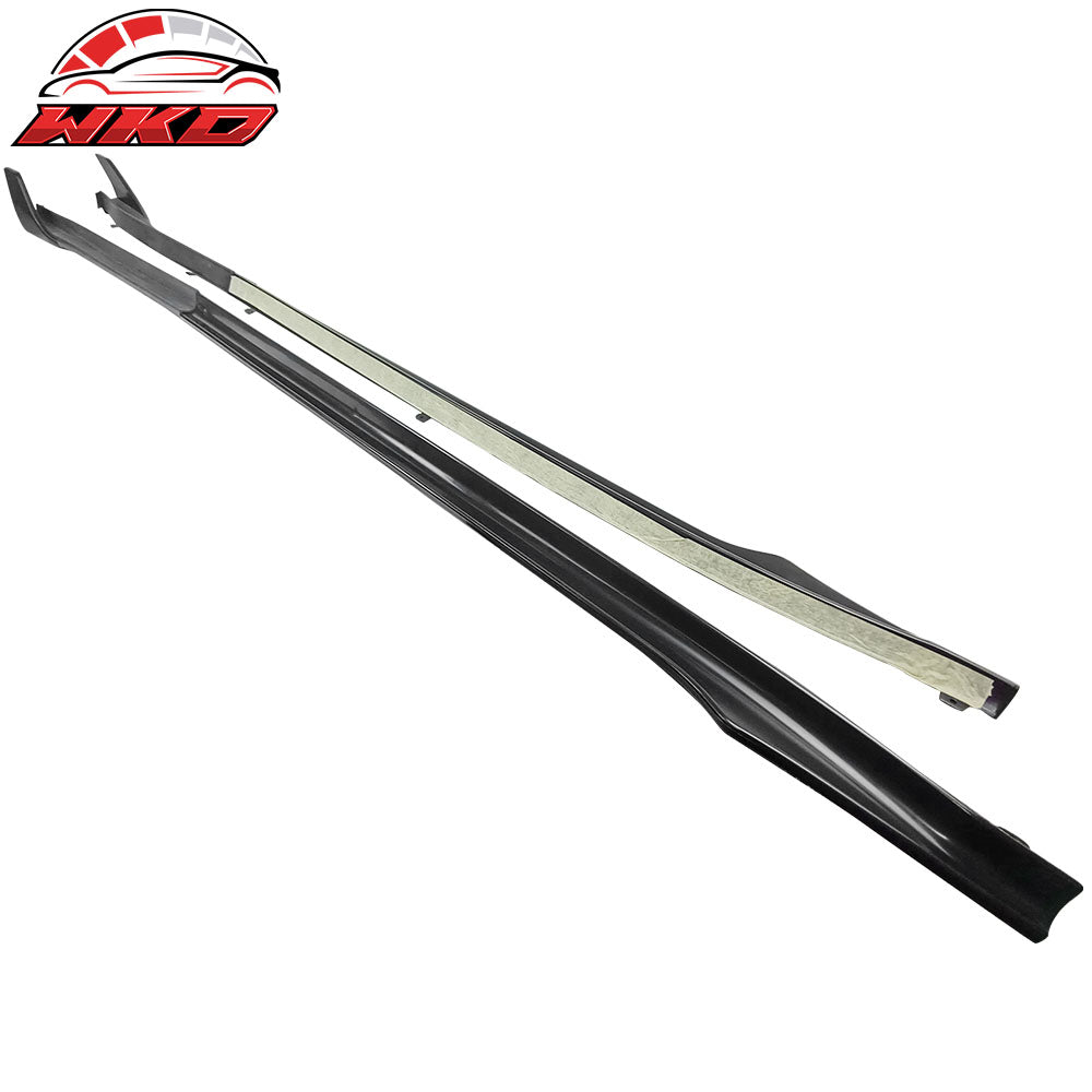 Fits 17-25 Tesla Model 3 V Style Side Skirts Extension Lip Rocker Panel PP 6PCS