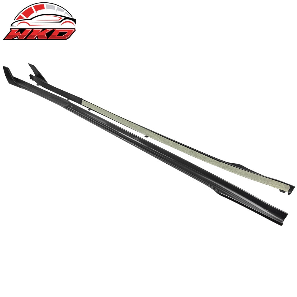 Wholesale 17-26 Tesla Model 3 V Style 6PCS Side Skirts Extension Panel PP Matte Black