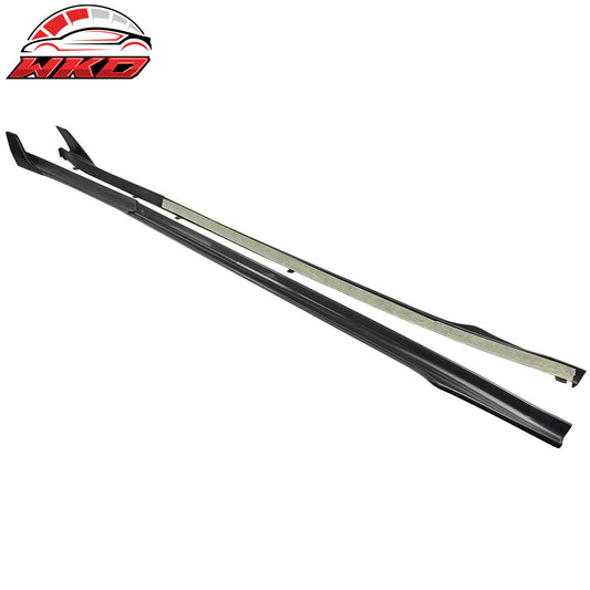 Wholesale 17-25 Tesla Model 3 V Style 6PCS Side Skirts Extension Panel PP Matte Black