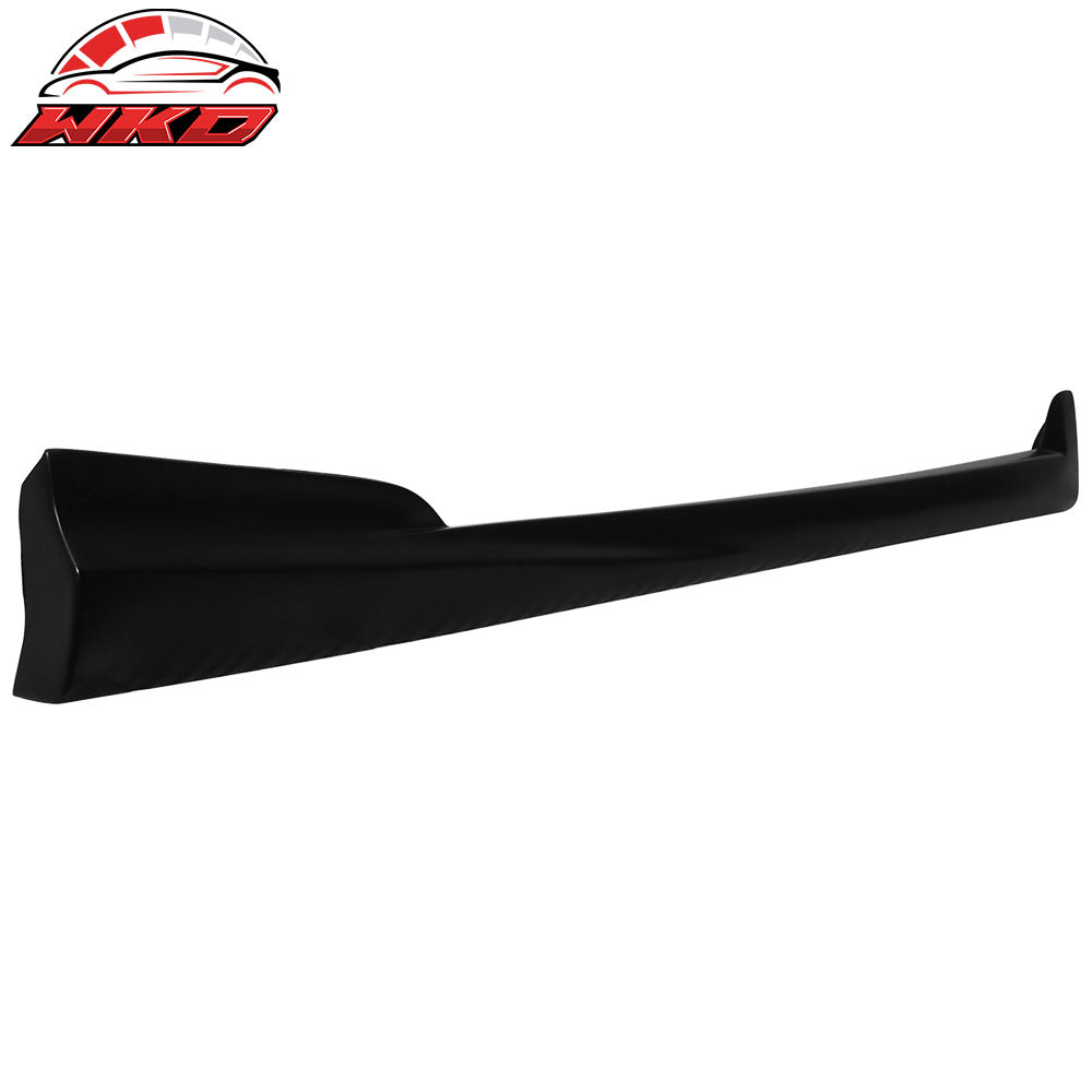 Fits 02-06 Acura RSX Mugen Style Side Skirts Skirt Unpainted Black  PU