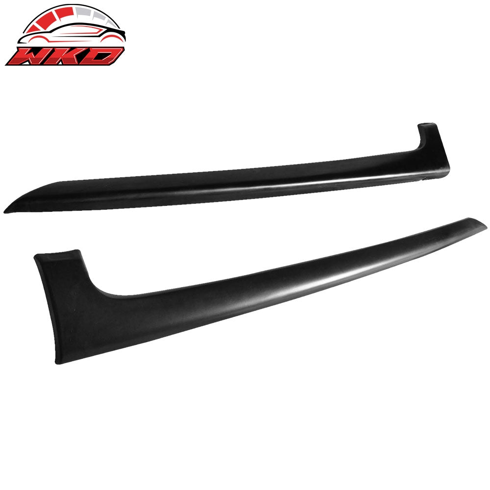 2006-08 BMW E90 3 Series Sedan 4 Door AC Style Side Skirt Extension - PU | Wholesale - Wikond Auto