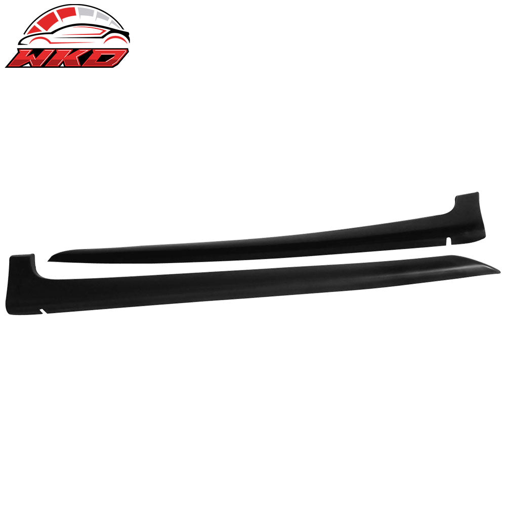 Fits 06-08 BMW E90 3 Series Sedan 4 Door AC Style Side Skirt Extension - PU