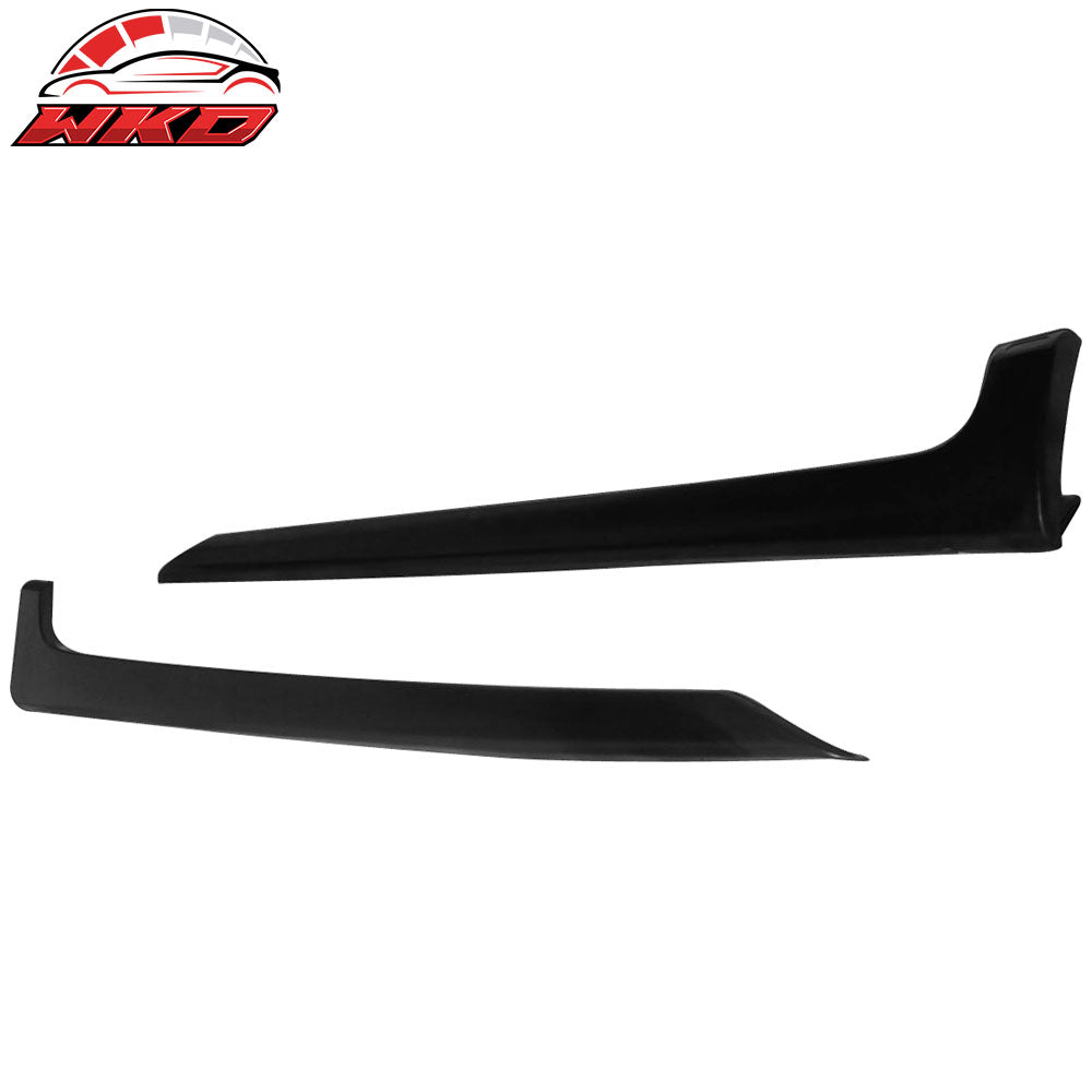 Fits 06-08 BMW E90 3 Series Sedan 4 Door AC Style Side Skirt Extension - PU