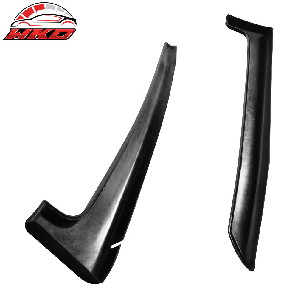 Fits 06-08 BMW E90 3 Series Sedan 4 Door AC Style Side Skirt Extension - PU