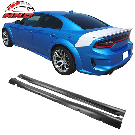 2020-23 Dodge Charger SRT Hellcat Widebdoy 2PCS Side Skirts Kit Unpainted PP | Wholesale