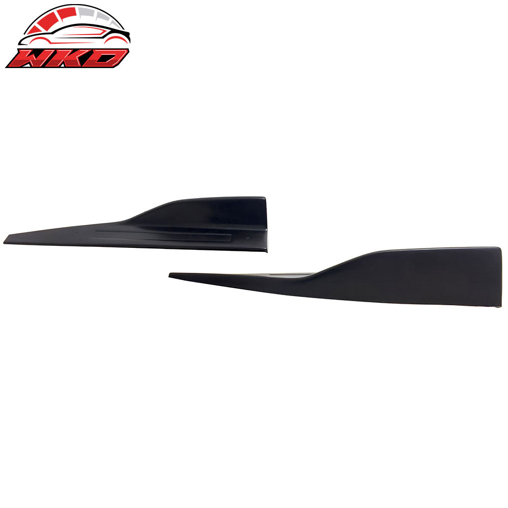 Wholesale For 15-23 Ford Mustang ROU Style Side Skirts Extension Rocker Winglet Lip PU 2PC