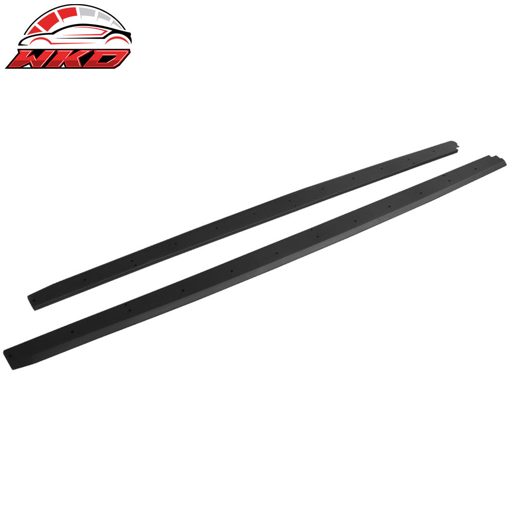 Fits 15-23 Ford Mustang Side Skirts Extension OE Textured Black PP