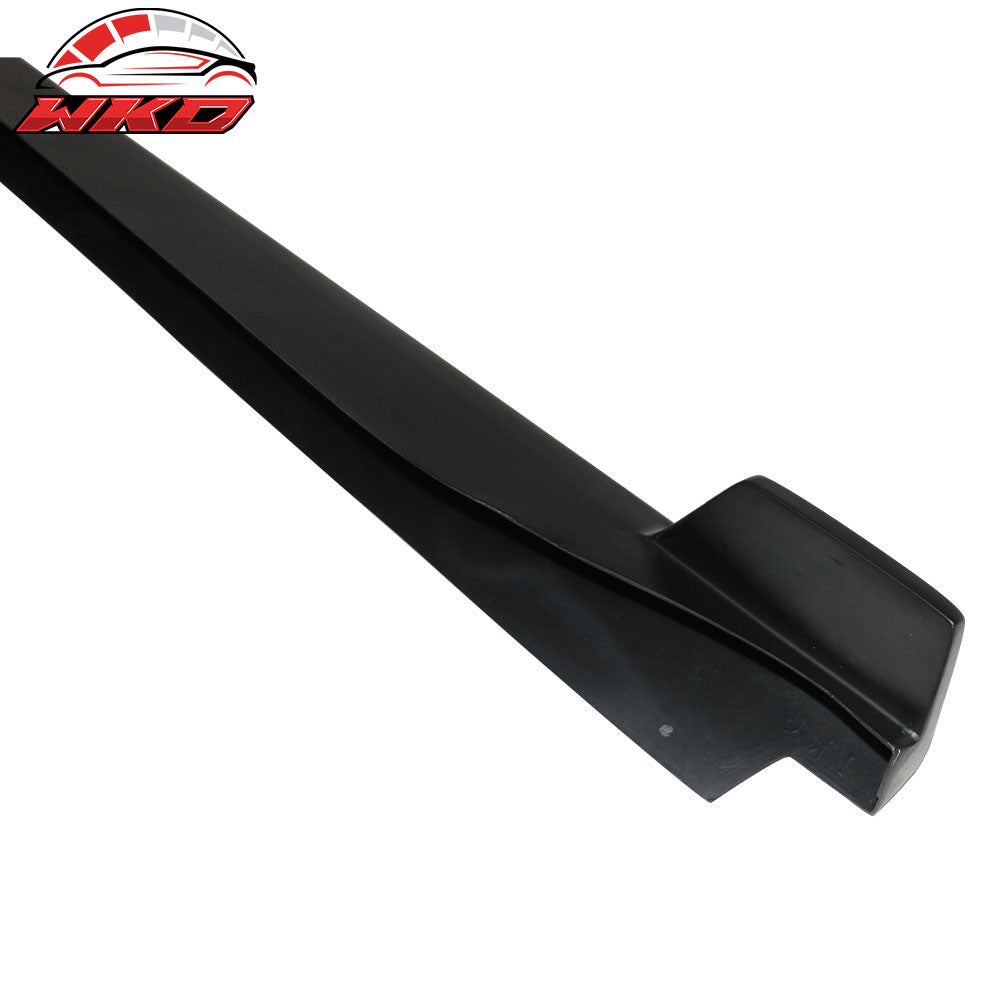 Fits 15-23 Mustang Side Skirts 2 Fin Style Rocker Panel Extension Side Skirts PP