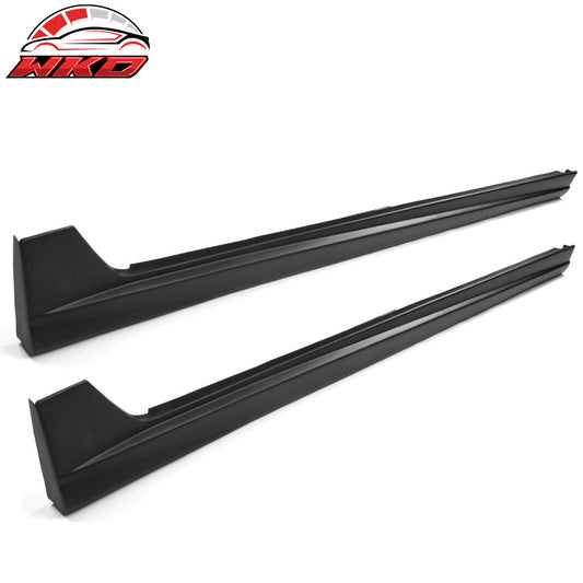 2008-12 Honda Accord 4DR JDM Style Side Skirts PP Rocker Panel Extension 2PC | Wholesale