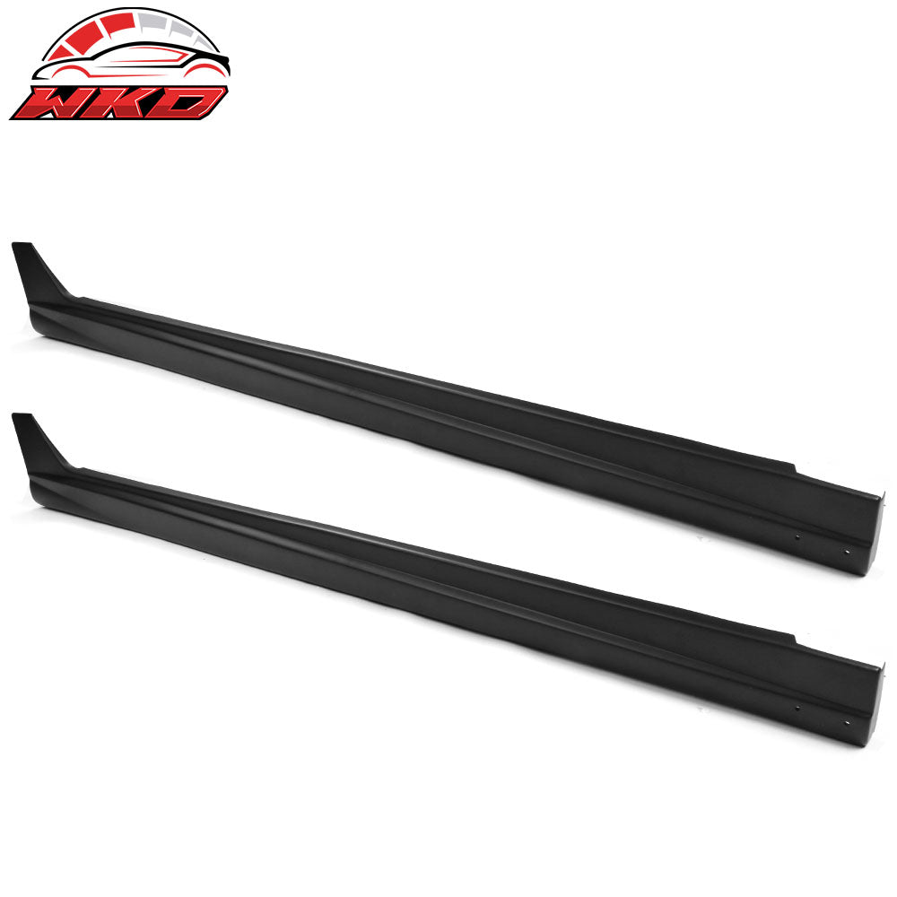 Fits 08-12 Honda Accord 4DR JDM Style Side Skirts PP Rocker Panel Extension 2PC