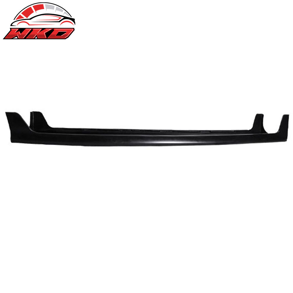 Fits 08-12 Honda Accord Sedan OE Style Side Skirt Extension Unpainted Black PU