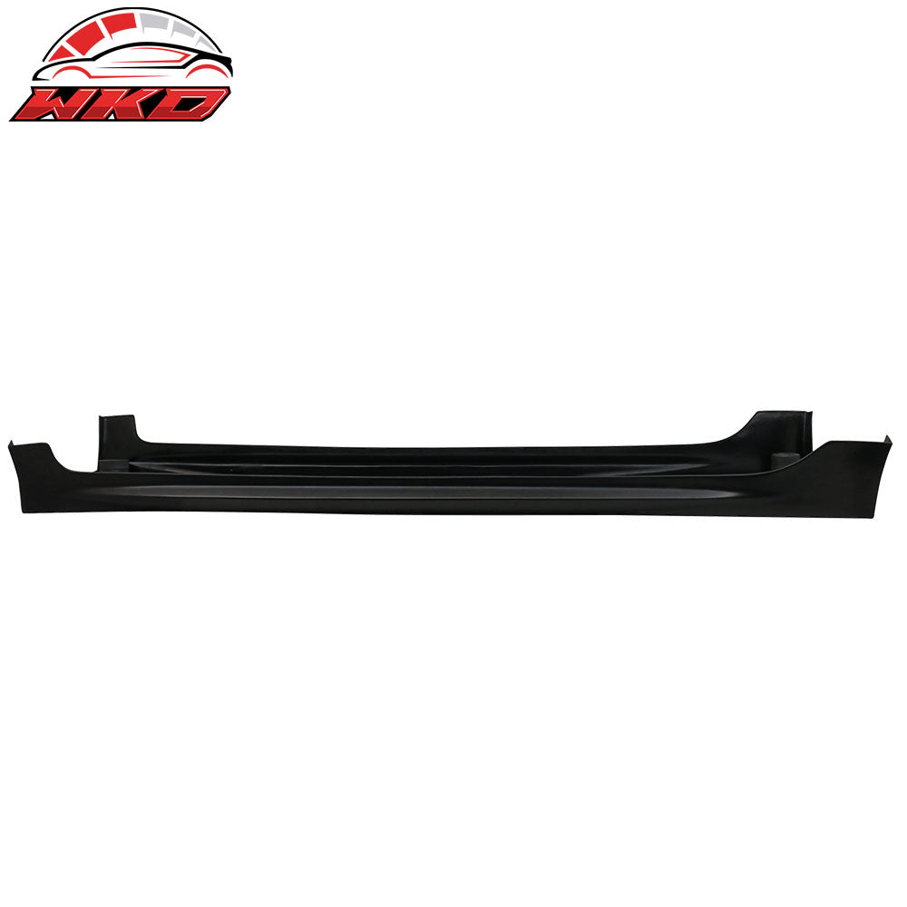 Fits 06-11 Honda Civic 2DR Mugen Style Side Skirt PU Rocker Panel Extension Pair