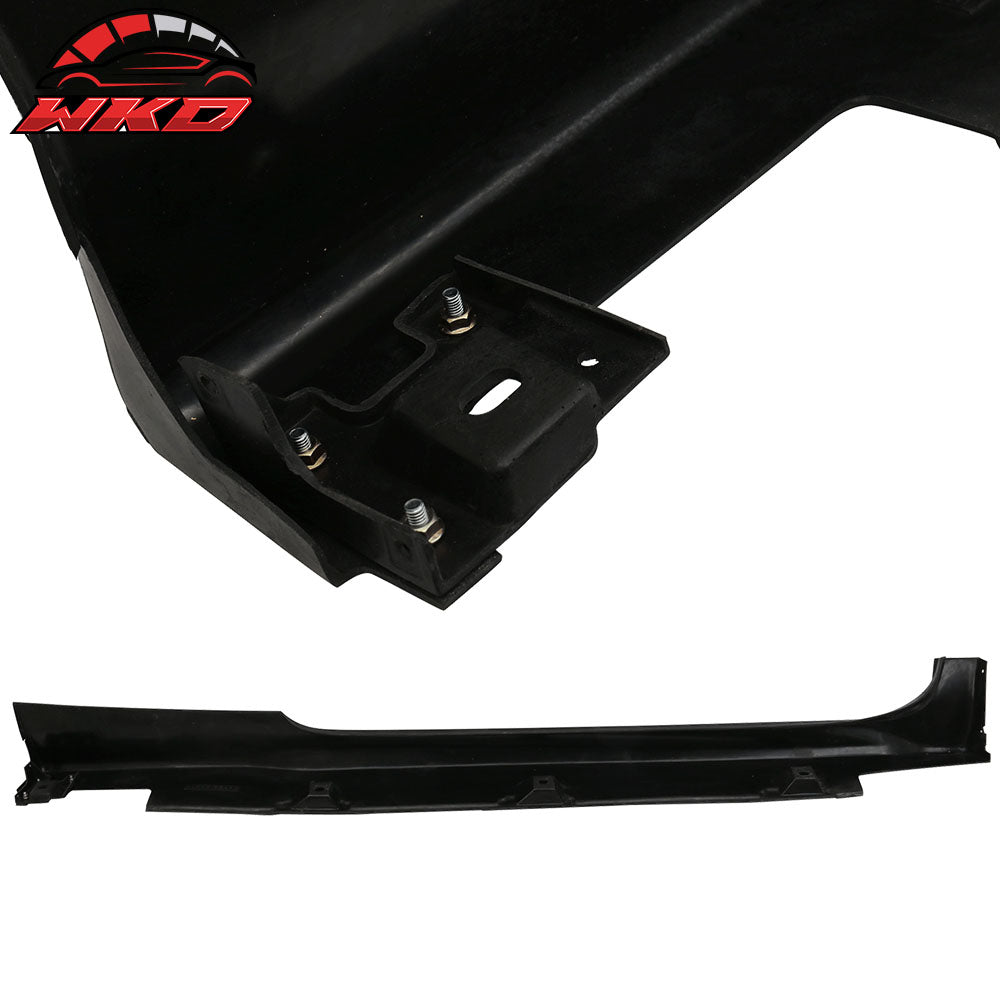 Fits 16-20 Honda Civic Coupe 2Dr Only HF-P Style Side Skirts Unpainted PU