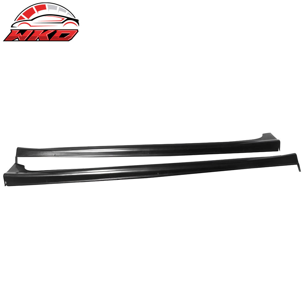 Fits 12-15 Civic Sedan JDM Mugen Side Skirt Rocker Splitters Diffuser Winglet PU