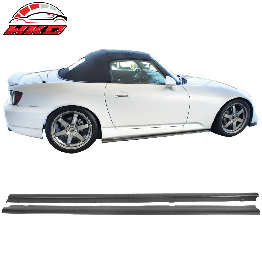 Fits 00-09 Honda S2000 DF Style Side Skirts Extensions Unpainted PP Rocker Panel