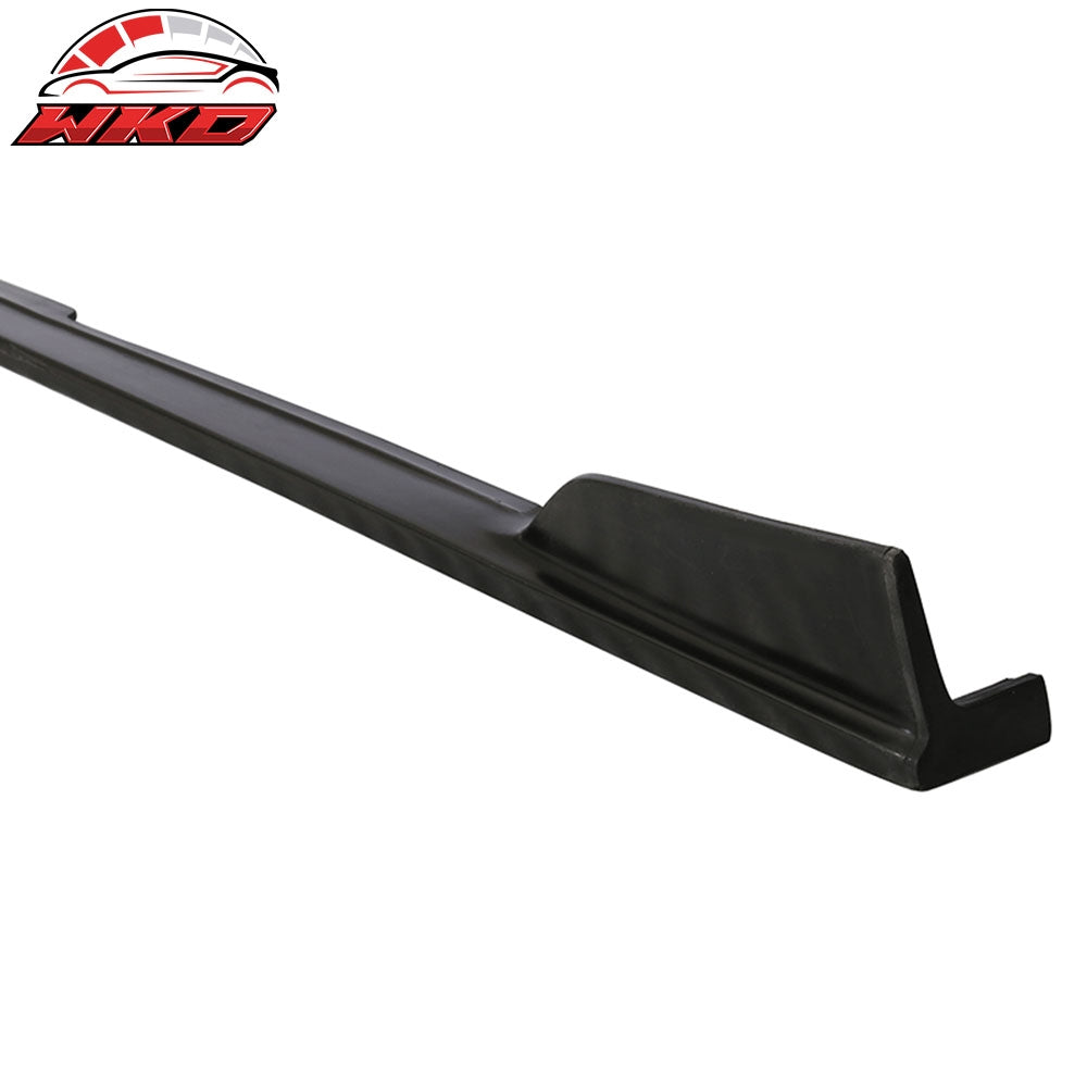 Wholesale 14-23 Infiniti Q50 ST Style Side Skirts Extension Rocker Panel Spoiler PU - Wikond Auto