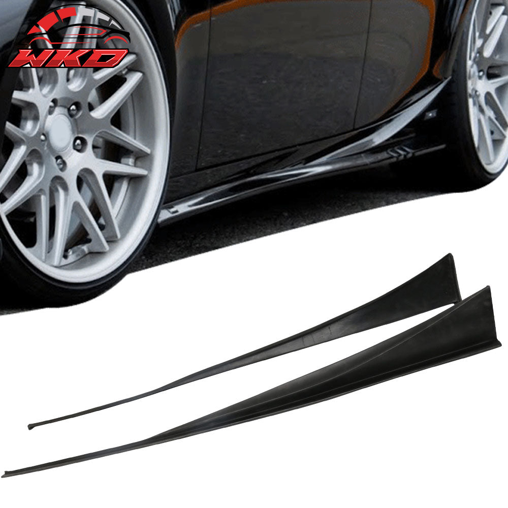 Fits 14-20 Lexus IS250 IS300 IS350 F Sport Style Side Skirts Rocker Panel Pair