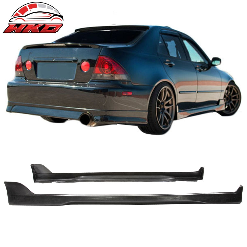 Wholesale 2001-2005 Lexus IS300 TRD Style 2PCS Side Skirts Rocker Pannel Extension PU - Wikond Auto