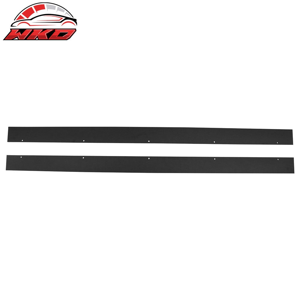 Wholesale 15-24 Mini Cooper F55 Hardtop 4Dr IKON Style Side Skirts Matte Black ABS - Wikond Auto