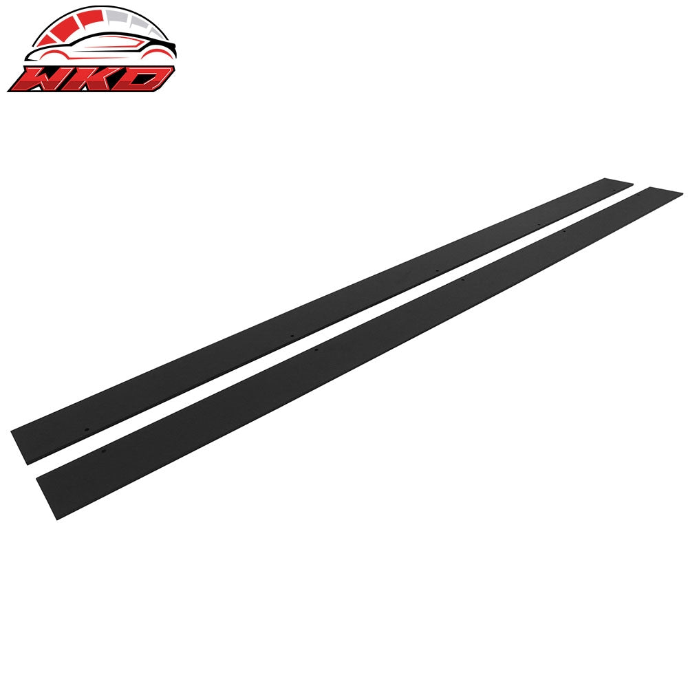 Wholesale 15-24 Mini Cooper F55 Hardtop 4Dr IKON Style Side Skirts Matte Black ABS - Wikond Auto