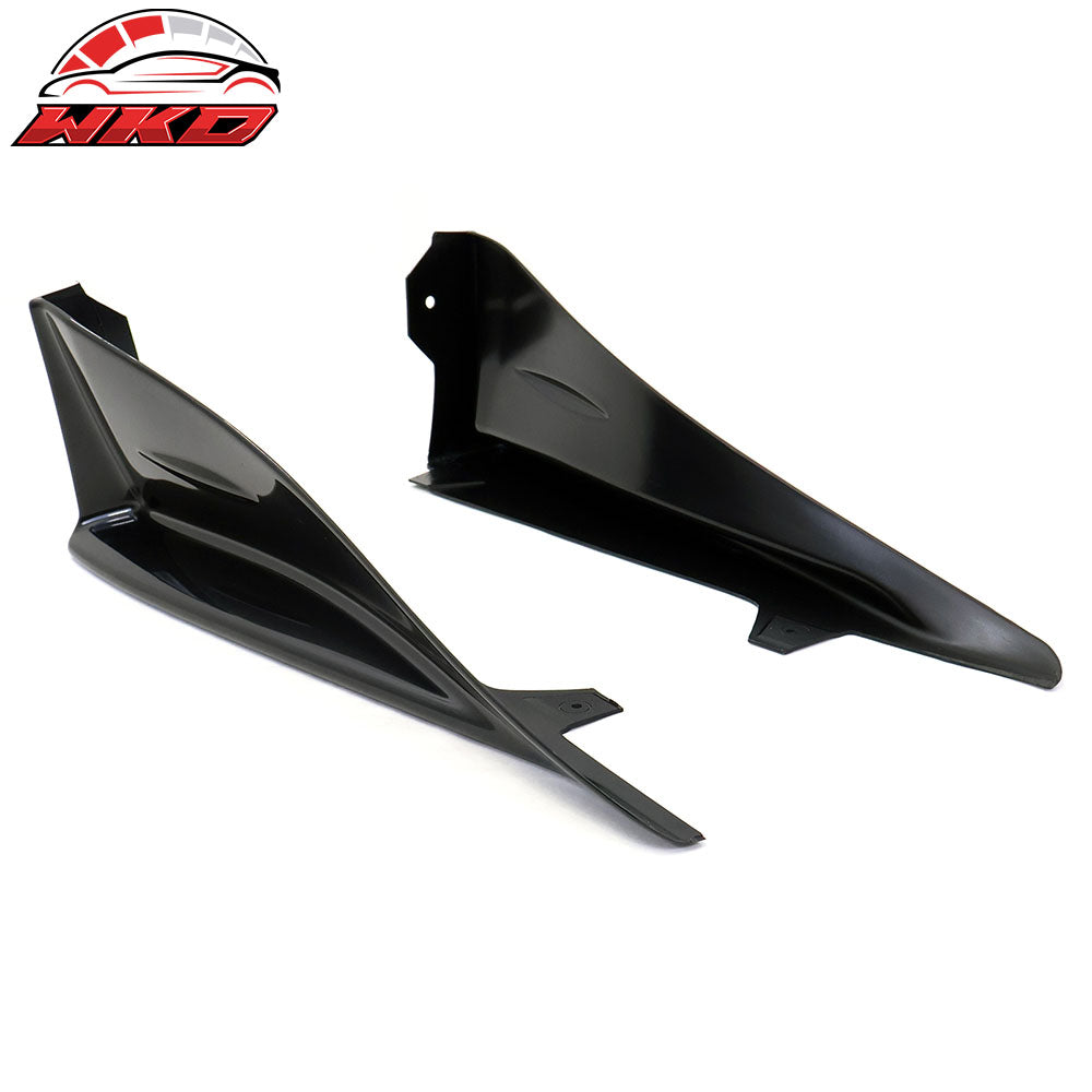 Fits 22-26 Toyota GR86/Subaru BRZ STI Rear Side Skirts Strakes Splash Corner ABS