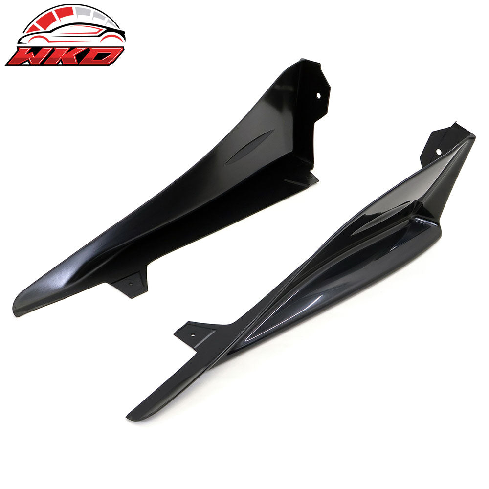 Fits 22-26 Toyota GR86/Subaru BRZ STI Rear Side Skirts Strakes Splash Corner ABS