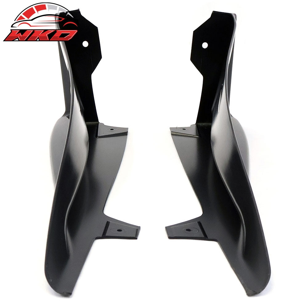 Fits 22-26 Toyota GR86/Subaru BRZ STI Rear Side Skirts Strakes Splash Corner ABS