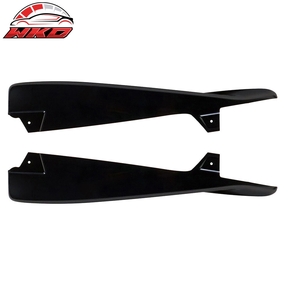 Fits 22-26 Toyota GR86/Subaru BRZ STI Rear Side Skirts Strakes Splash Corner ABS