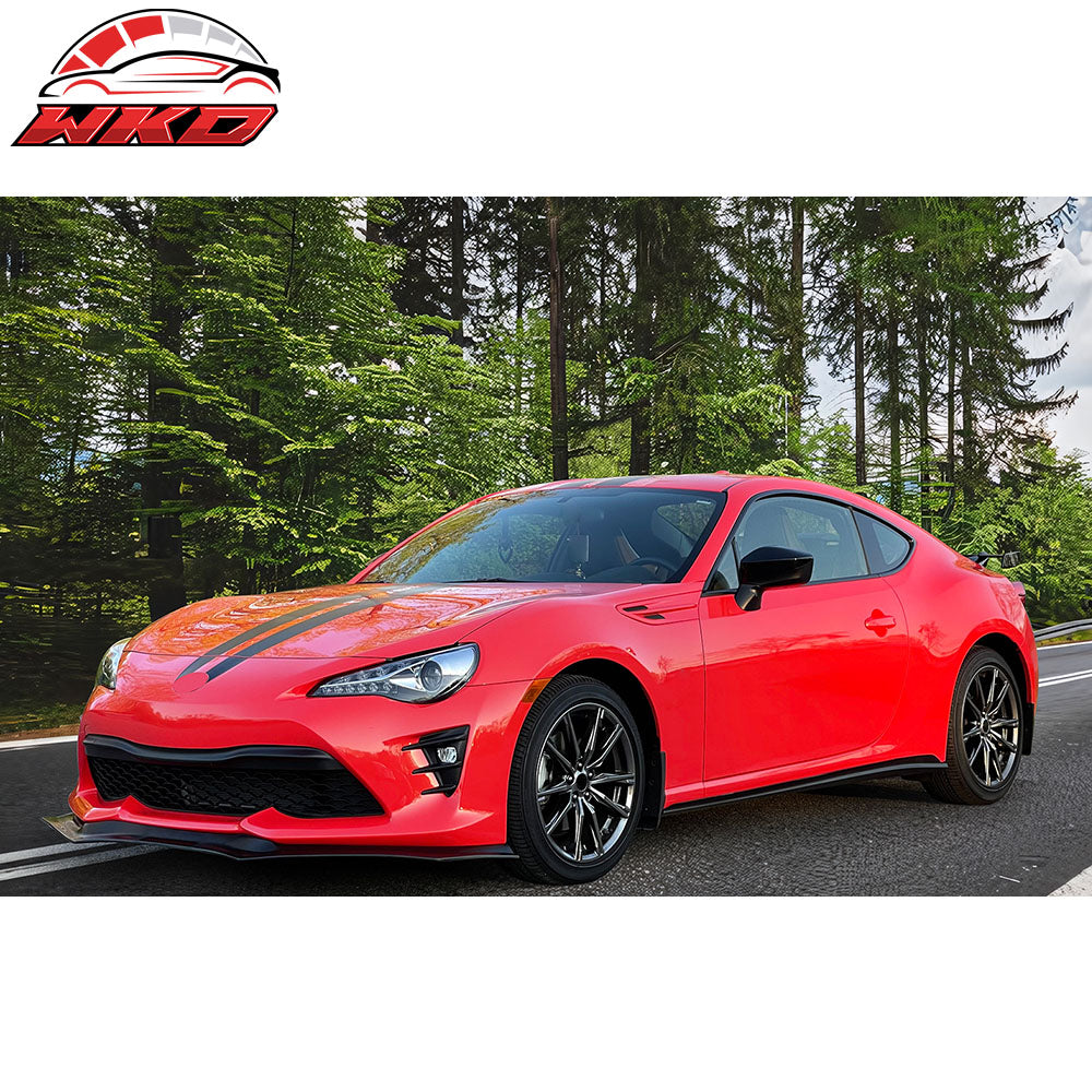 Fits 13-20 Scion FRS/Subaru BRZ/Toyota 86 CS Style Side Skirt Extensions PP 2PC