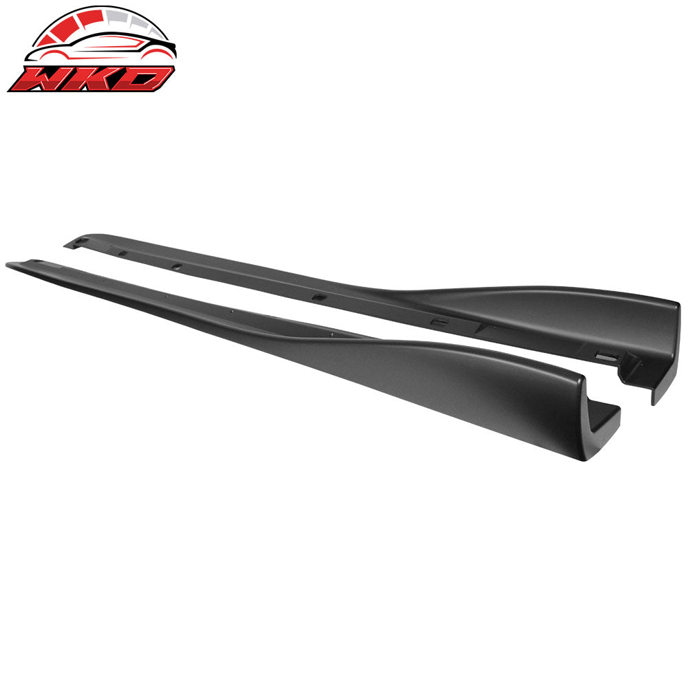 Fits 02-07 Subaru Impreza WRX STI CS Style 2PCS Side Skirts Extension Pannel PP
