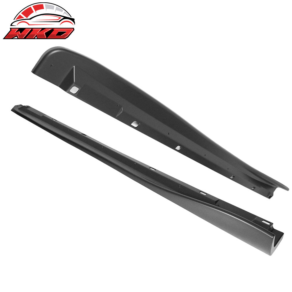 Fits 02-07 Subaru Impreza WRX STI CS Style 2PCS Side Skirts Extension Pannel PP