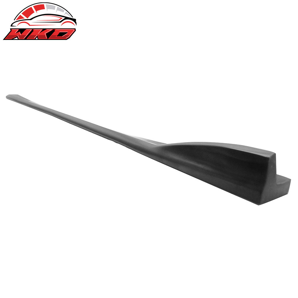 Fits 08-14 Subaru Impreza WRX STI CS Style Side Skirt Extensions Rocker Panel PU