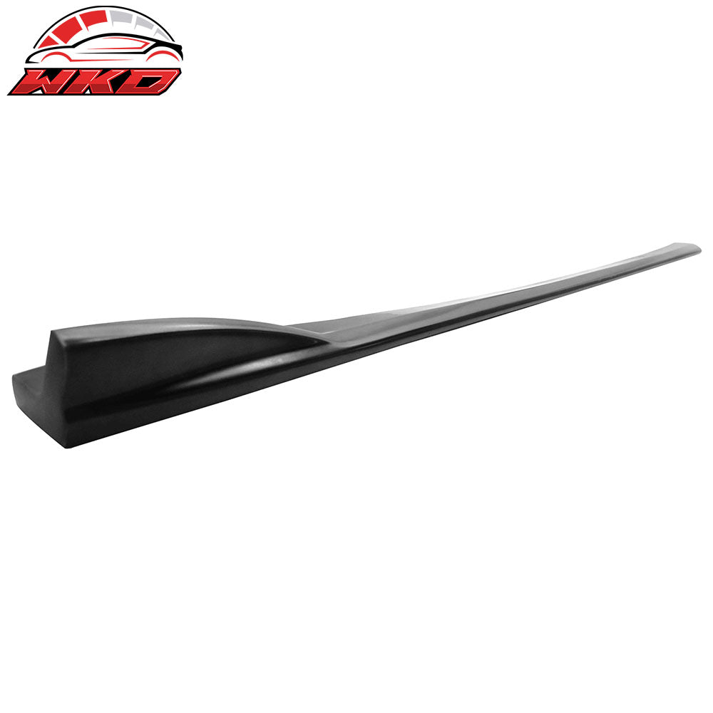 Fits 08-14 Subaru Impreza WRX STI CS Style Side Skirt Extensions Rocker Panel PU