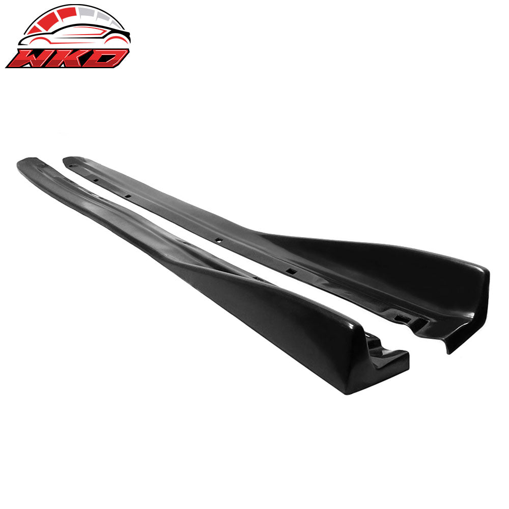 97-99 Mitsubishi Eclipse DSM CS Black Side Skirts Rocker Panel Extension PU | Wholesale