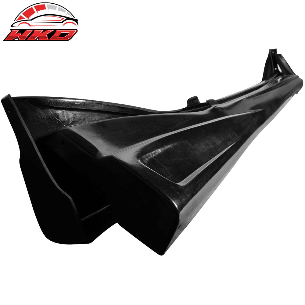 Fits 00-05 Toyota Celica VIP Style Side Skirts Unpainted Black PU