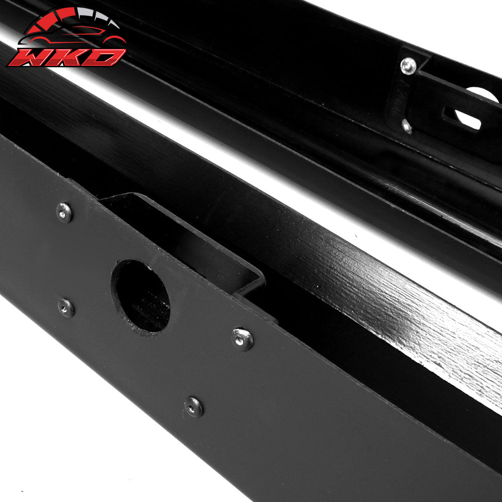 Fits 18-24 Toyota Camry IKON Style Side Skirts Matte Black - PP