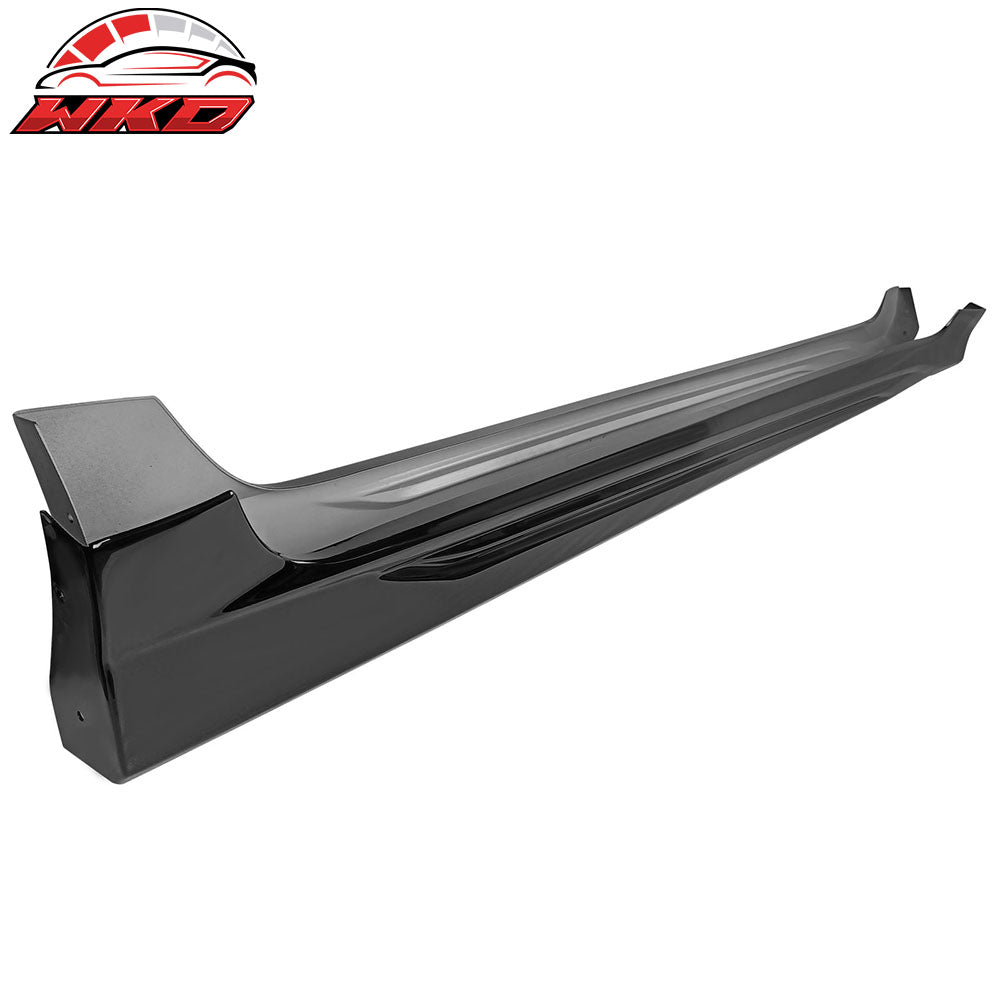 Fits 19-25 Toyota Corolla E210 Hatchback M Side Skirts Rocker Panel Matte Black