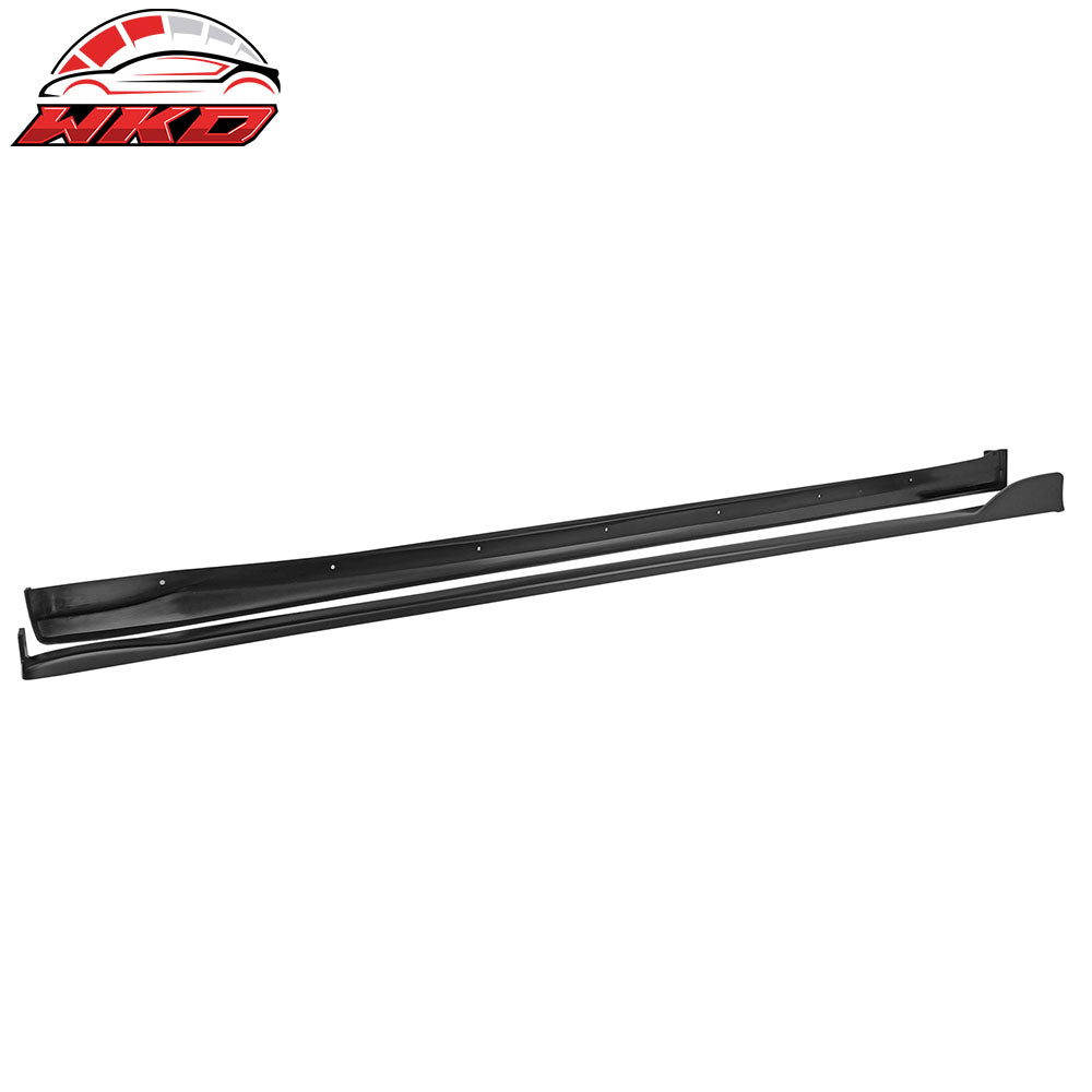 Fits 19-25 Toyota Corolla E210 Hatchback T Style Matte Black Side Skirts Rocker