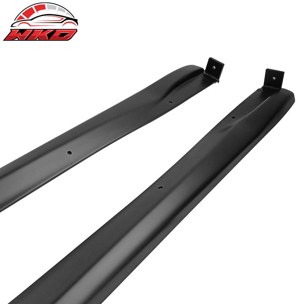 Fits 19-25 Toyota Corolla E210 Hatchback T Style Matte Black Side Skirts Rocker