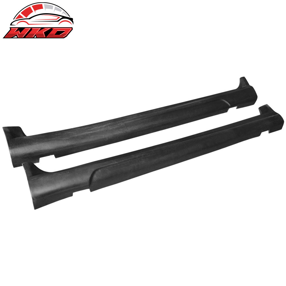Fits 03-07 Scion xB Wagon K-Style Side Skirts Extension Rocker Panel Pair PU