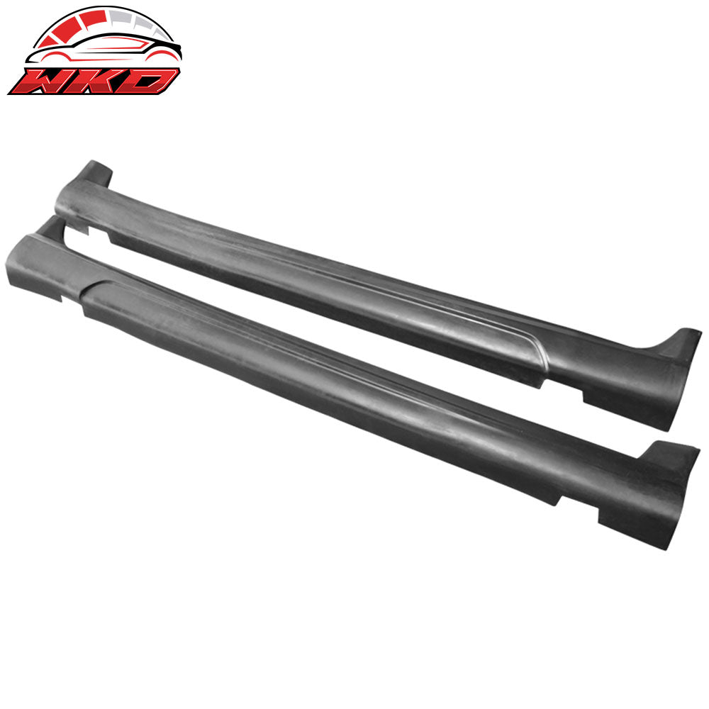 Fits 03-07 Scion xB Wagon K-Style Side Skirts Extension Rocker Panel Pair PU