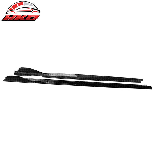 22-26 Toyota GR86/Subaru BRZ IKON V2 Side Skirts Carbon Fiber Print ABS | Wholesale