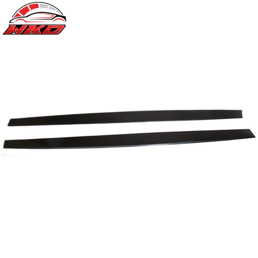 80 x 5 Curve Designed Flat Bottom Line Side Skirt Extensions | Wholesale