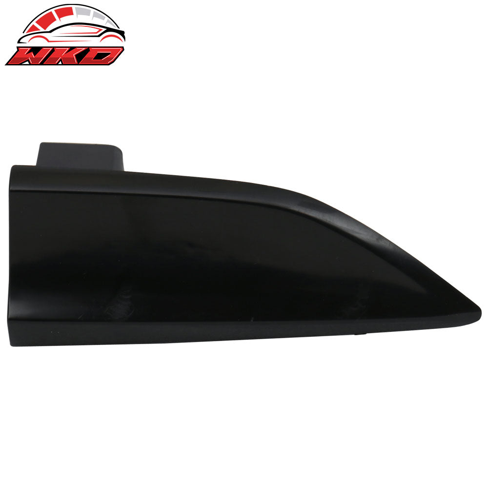 Universal V1 Style Winglet Add On For Side Skirt Extensions PP Rocker Panel 2PC