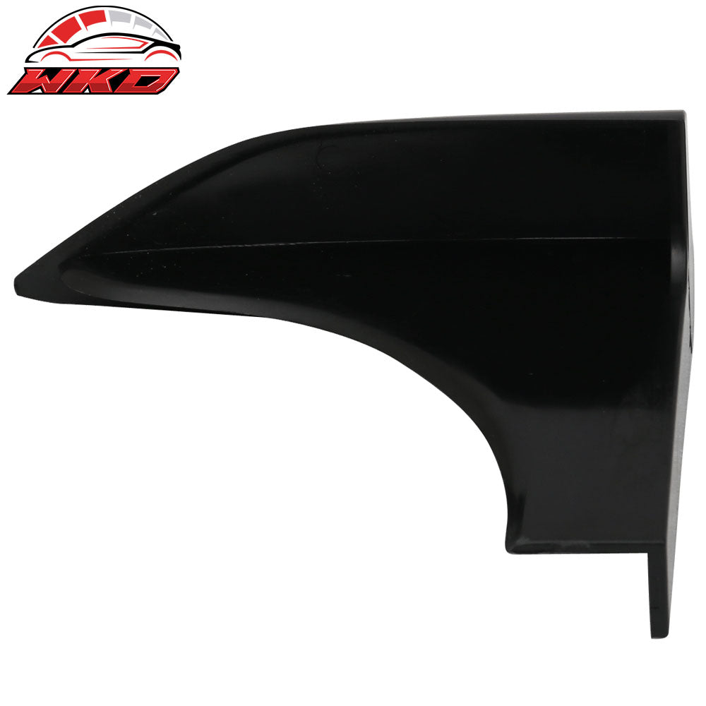 Universal V1 Style Winglet Add On For Side Skirt Extensions PP Rocker Panel 2PC