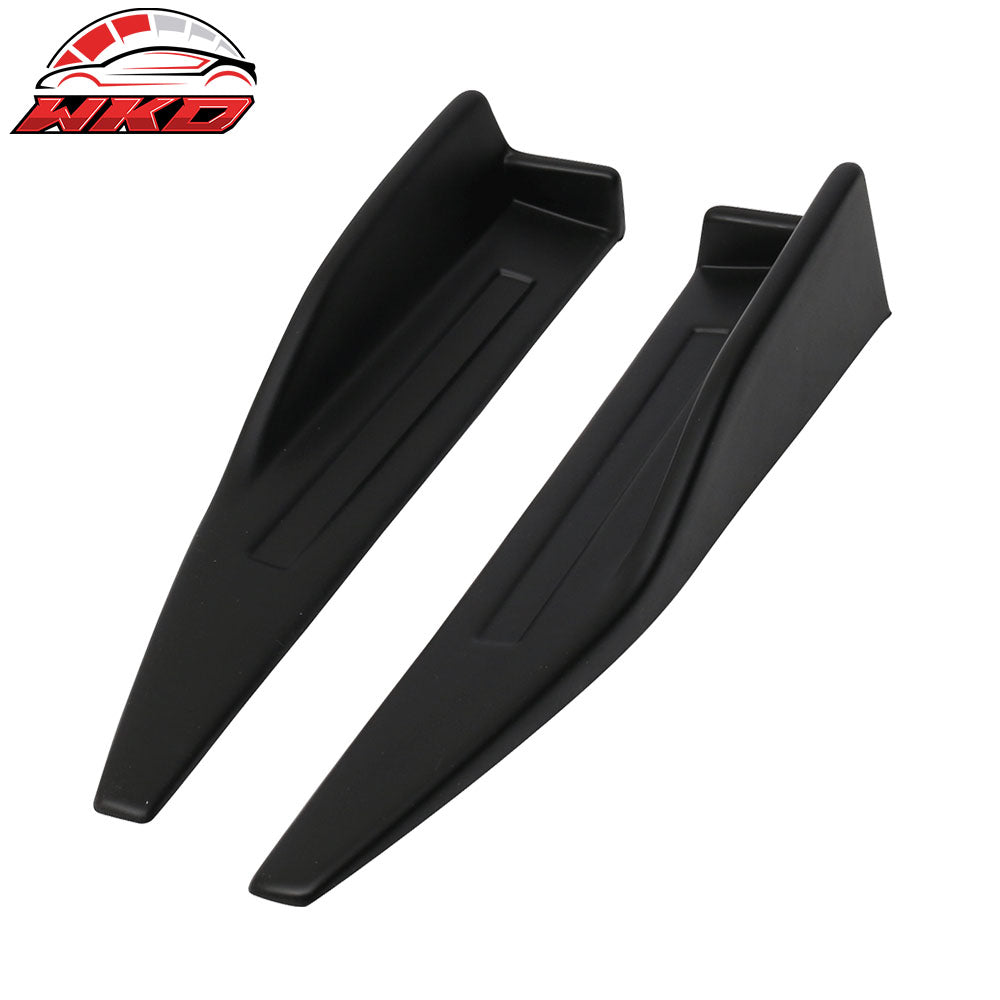 Universal PP Side Skirts Extension Winglet Canard Rocker Splitter